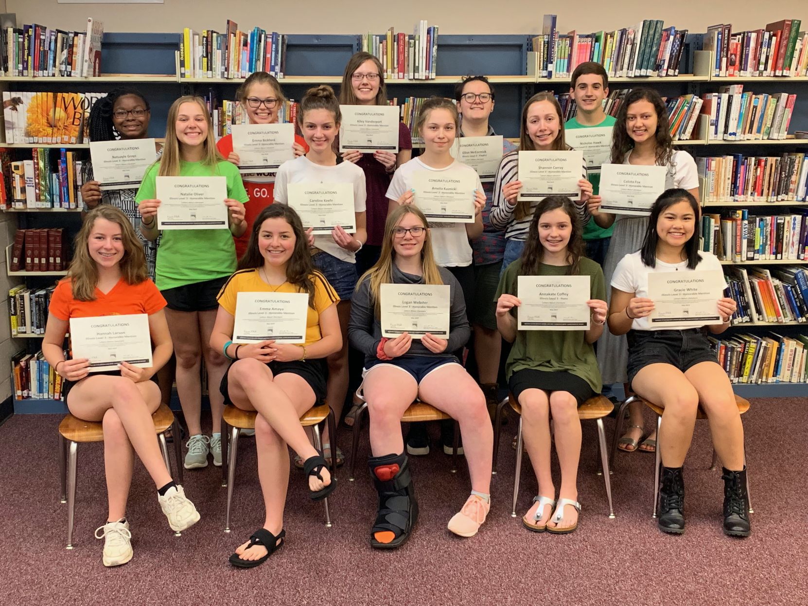 Letters Abut Literature honorees